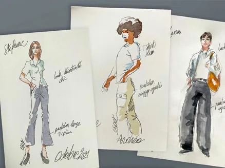 Illustration réalisée en live lors d'un évènement prestigieux