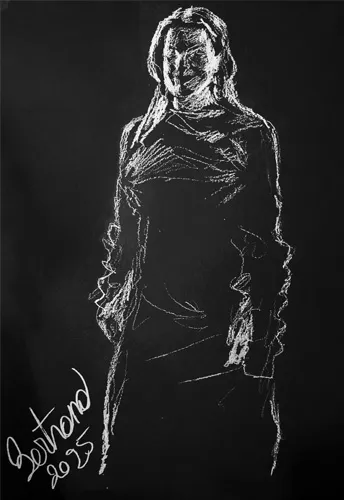Illustration réalisée en live lors d'un évènement prestigieux
